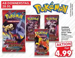 Kaufland POKÉMON Boosterpack Karmesin & Purpur - Ewige Rivalen Angebot