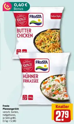 REWE Frosta Pfannengericht Angebot