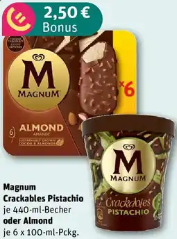 REWE Magnum Crackables Pistachio oder Almond Angebot