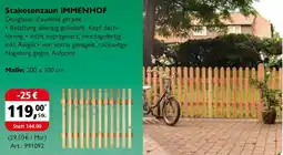 Holz Possling Staketenzaun IMMENHOF Angebot