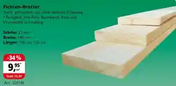 Holz Possling Fichten-Bretter Angebot
