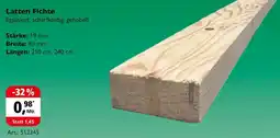 Holz Possling Latten Fichte Angebot