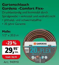 Holz Possling Gartenschlauch Gardena Comfort Flex Angebot