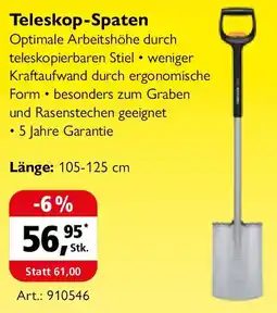 Holz Possling Teleskop-Spaten Angebot