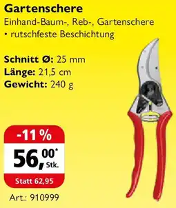 Holz Possling Gartenschere Angebot