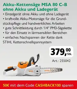 Holz Possling STIHL Akku-Kettensäge MSA 80 C-B ohne Akku und Ladegerät Angebot