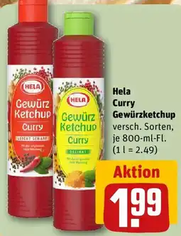 REWE Hela Curry Gewürzketchup Angebot