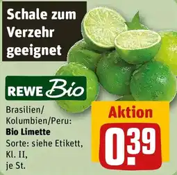 REWE Bio Limette Angebot