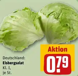 REWE Eisbergsalat Angebot
