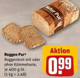 REWE Roggen Pur Angebot
