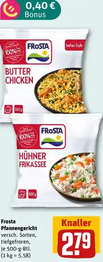 REWE Frosta Pfannengericht Angebot