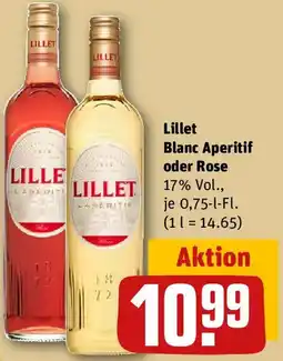 REWE Lillet Blanc Aperitif oder Rose Angebot