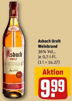 REWE Asbach Uralt Weinbrand Angebot