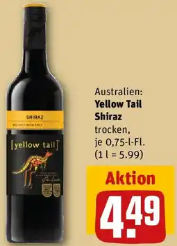 REWE Yellow Tail Shiraz Angebot