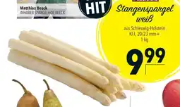 CITTI Markt Stangenspargel weiß Angebot