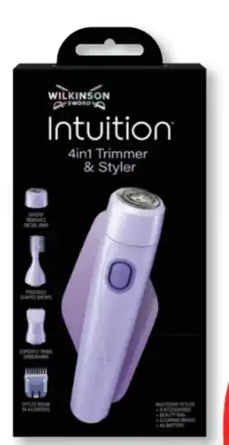 Budni Wilkinson Sword Intuition 4in1 Trimmer & Styler Angebot