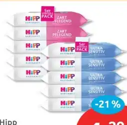 Budni HiPP Feuchttücher Angebot
