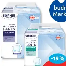 Budni Sophie Hygienepants Angebot