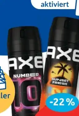 Budni Axe Deo Spray Angebot