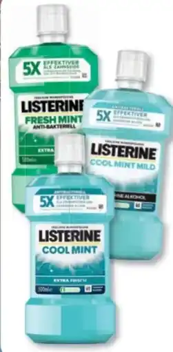 Budni Listerine Mundspülung Cool Mint Angebot