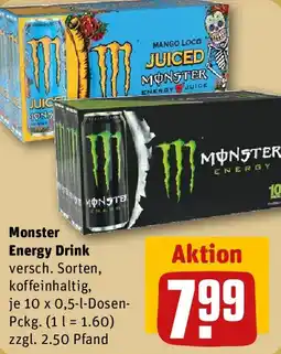 REWE Monster Energy Drink Angebot