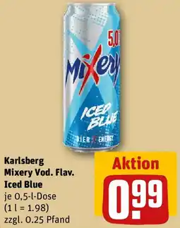 REWE Karlsberg Mixery Vod. Flav. Iced Blue Angebot