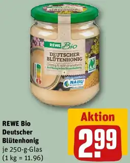 REWE REWE Bio Deutscher Blütenhonig Angebot