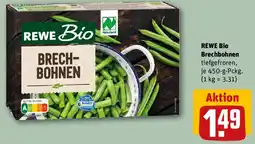 REWE REWE Bio Brechbohnen Angebot
