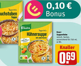 REWE Knorr Suppenliebe Angebot