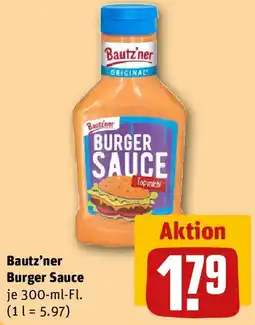 REWE Bautz'ner Burger Sauce Angebot