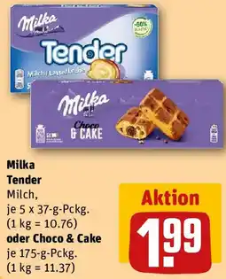 REWE Milka Tender oder Choco & Cake Angebot