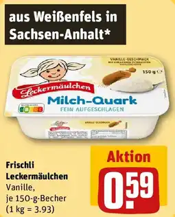 REWE Frischli Leckermäulchen Angebot