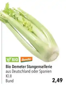 CITTI Markt Bio Demeter Stangensellerie Angebot