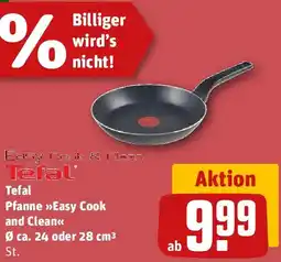 REWE Tefal Pfanne Easy Cook and Clean Angebot