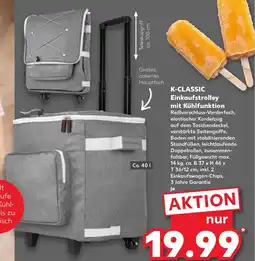 Kaufland K-CLASSIC Einkaufstrolley mit Kühlfunktion Angebot