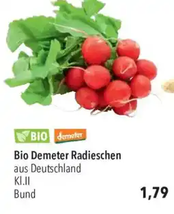 CITTI Markt Bio Demeter Radieschen Angebot