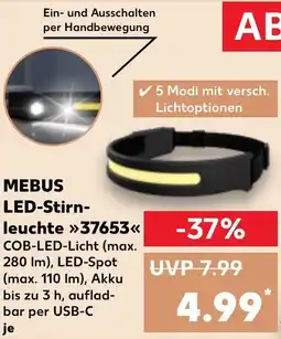 Kaufland MEBUS LED-Stirnleuchte 37653 Angebot