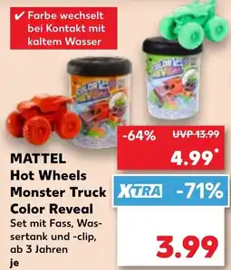 Kaufland MATTEL Hot Wheels Monster Truck Color Reveal Angebot