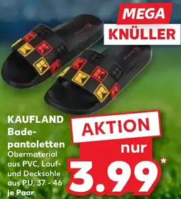 Kaufland KAUFLAND Badepantoletten Angebot