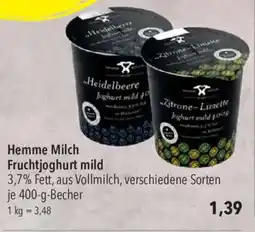 CITTI Markt Hemme Milch Fruchtjoghurt mild Angebot