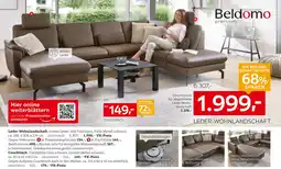 XXXLutz Beldomo leder-wohnlandschaft Angebot