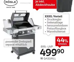 XXXLutz Rösle gasgrill „videro gs-s vario +“ Angebot
