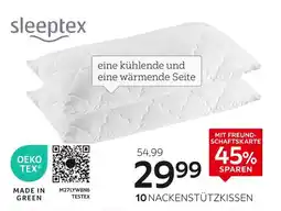 XXXLutz Sleeptex nackenstützkissen „verdello“ Angebot