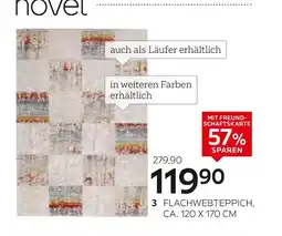 XXXLutz Novel flachwebteppich „patch box“ Angebot