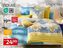 XXXLutz Novel satin-bettwäsche-garnitur „capri“ Angebot