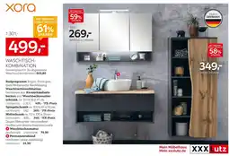 XXXLutz Xora waschtischkombination bogen Angebot