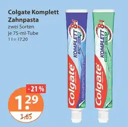 V Markt Colgate komplett extra frisch Angebot