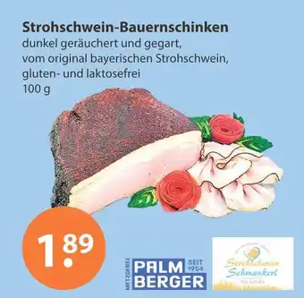 V Markt Palmberger strohschwein-bauernschinken Angebot