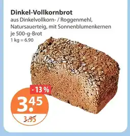 V Markt Dinkel-vollkornbrot Angebot