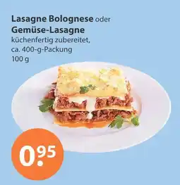 V Markt Lasagne bolognese Angebot